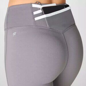 Grey Fabletics Trinity Motion365 High-Waisted Legging - XL